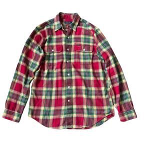 Polo Ralph Lauren Plaid Flannel Shirt Red